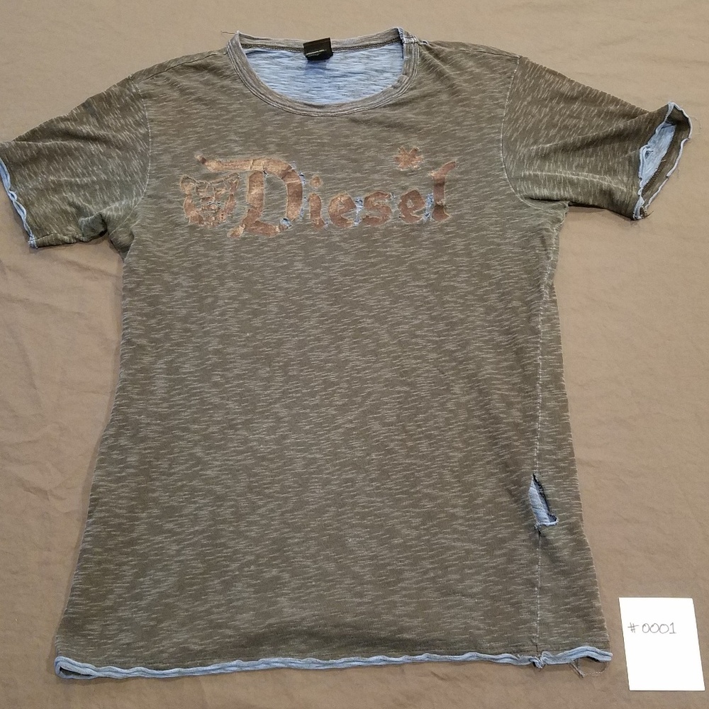 Diesel Distressed Tee Shirt